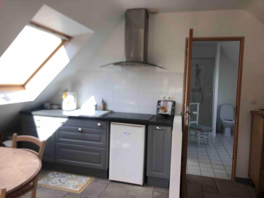 Terrasse, Campagne Et Mer Apartment Troguery ภายนอก รูปภาพ
