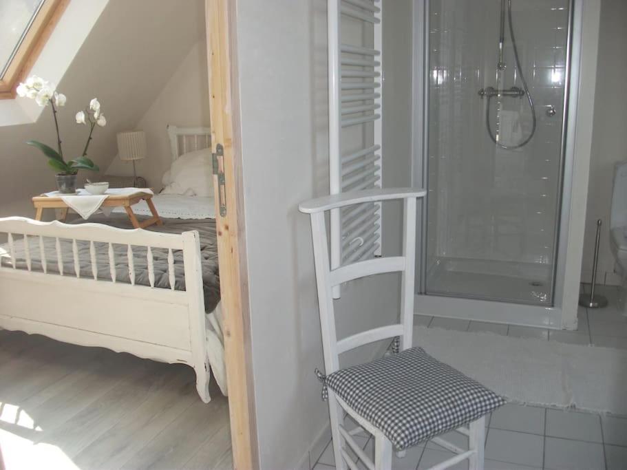 Terrasse, Campagne Et Mer Apartment Troguery ภายนอก รูปภาพ